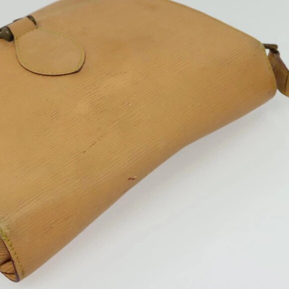 LOUIS VUITTON Epi Saint Cloud GM Shoulder Bag Beige LV Auth - Picture 7 of 16